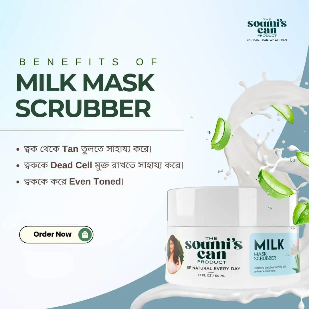 Milk Mask Scrubber | The Soumi’s Can Product