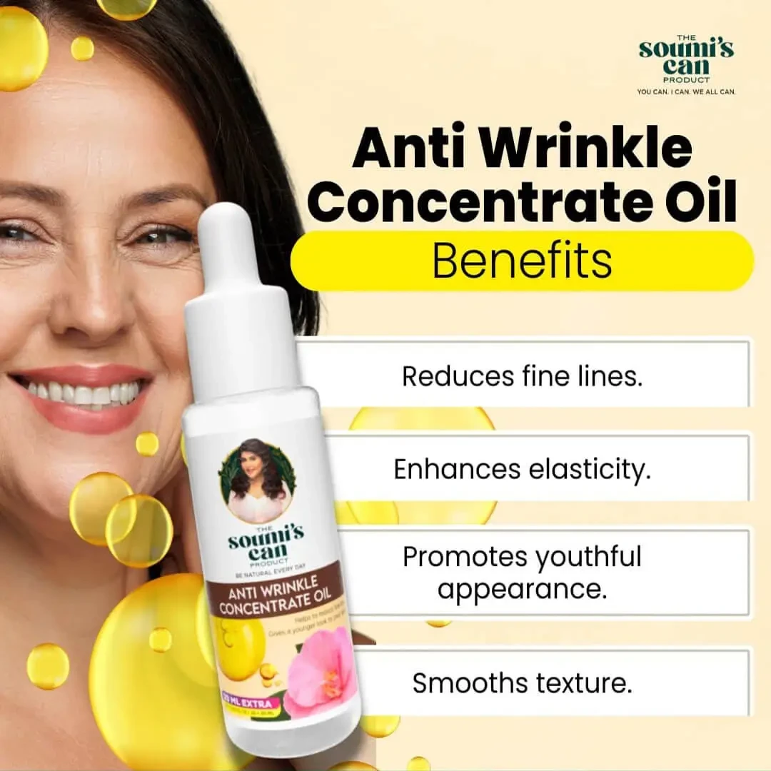 Anti Wrinkle Concentrate Oil | The Soumi’s Can Product